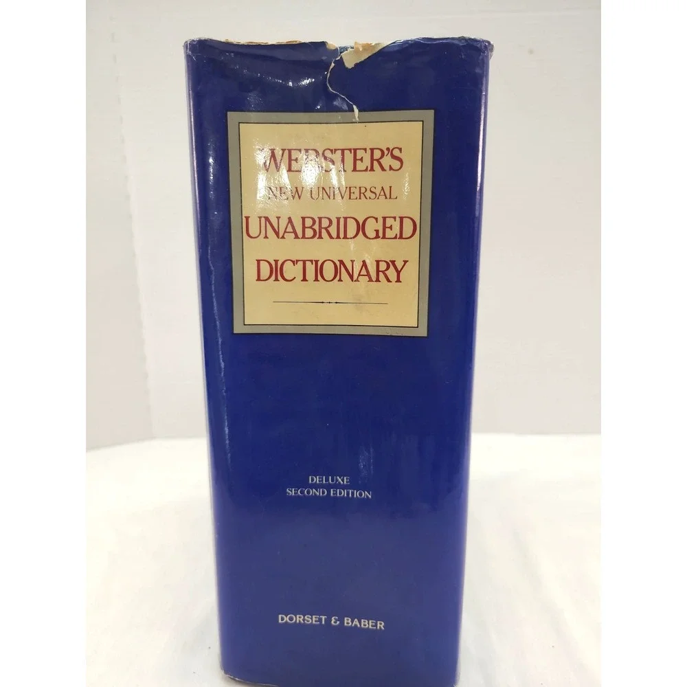 1979 Websters New Universal Unabridged Dictionary 3 printing